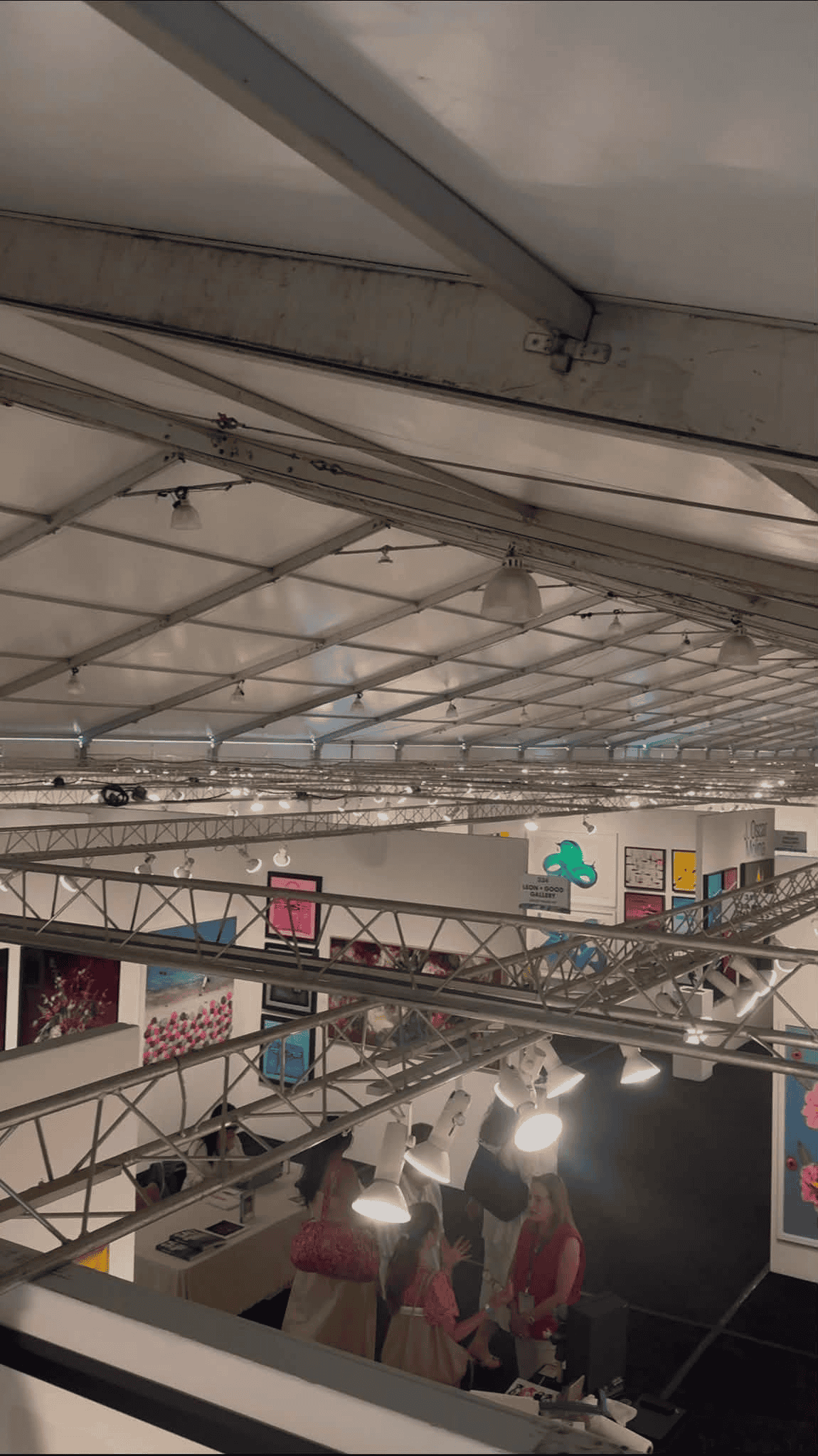 Large span structure tent installed by TGIF Event Services